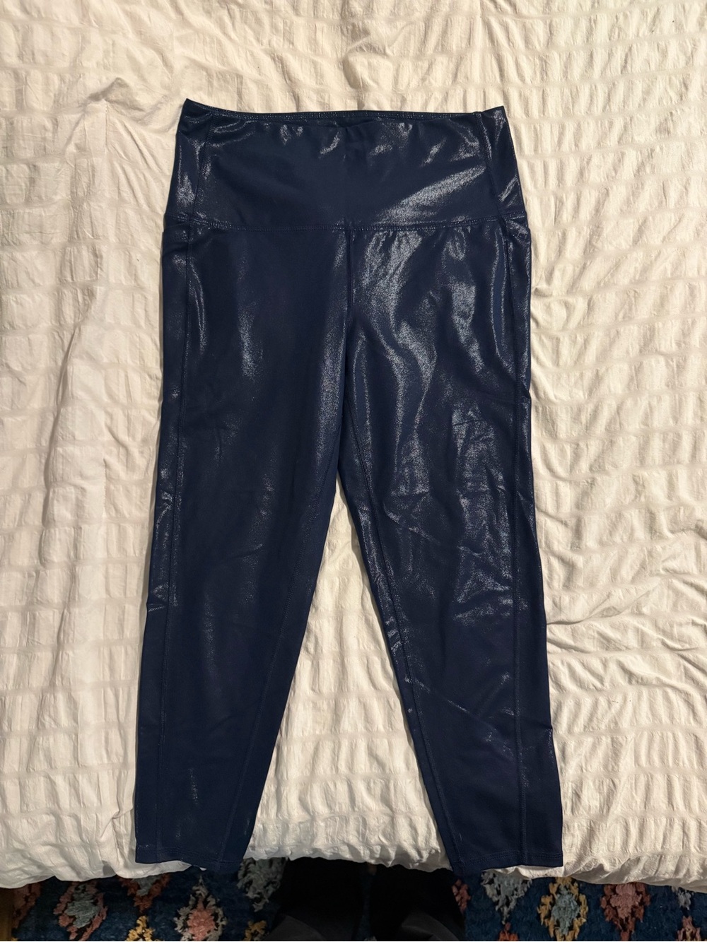 DSG Shimmery Navy Workout Leggings